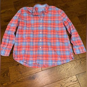 Saddlebred Long Sleeve Plaid Vintage Oxford size X-Large